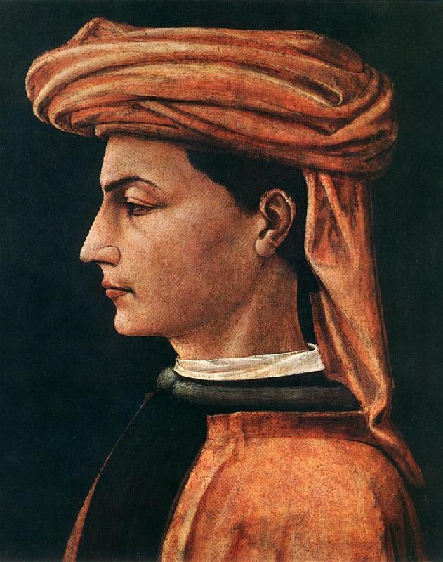 UCCELLO, Paolo Portrait of a Young Man wt oil painting image